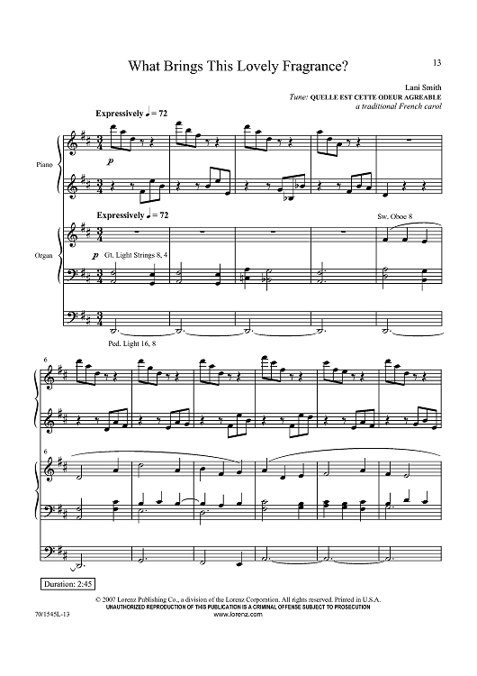 What Brings This Lovely Fragrance?