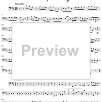 Trio in D Major, Op. 3, No. 4 - Cello