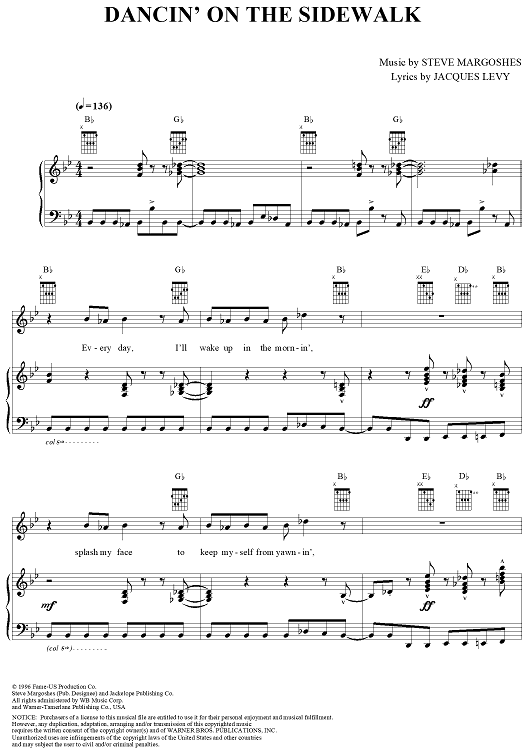 Dancin' on the Sidewalk