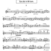 2 mood songs - E-flat Alto Saxophone