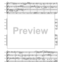 Die Kunst Der Fuge - Score