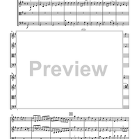 Quartet in G - Score