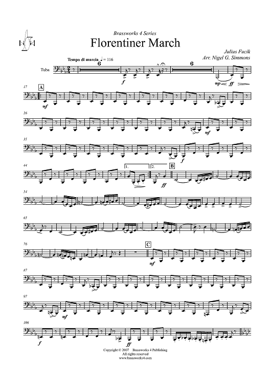 Florentiner March - Tuba