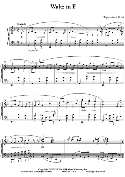 Waltz in F