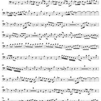 Double Violin Concerto in A Minor, from "L'Estro Armonico", Op. 3, No. 8 (RV522) - Cello