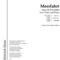 Meerfahrt Op.96 No. 4