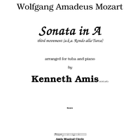 Rondo alla turca (Sonata in A, mvmt. 3) - Introductory Notes