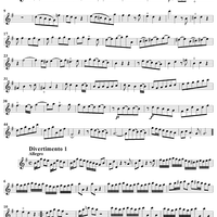 Quartet in G major - Flute 1/Violin 1