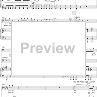 La forza del destino, Act 3, No. 17, Scene and Aria. "Morir! Tremenda cosa!", "Aura fatale del mio destino" and "Ah! Egli è salvo" - Score