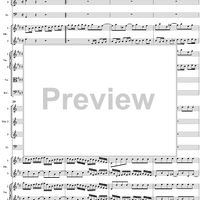 Orchestral Suite No. 3 in D Major - Score