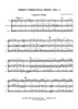 Three Christmas Trios, Vol 1 - Score