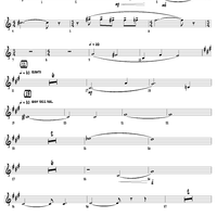 Veronique - Baritone Saxophone