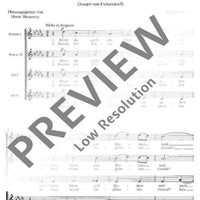 Drei Eichendorff-Gesänge - Choral Score
