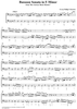 Bassoon Sonata in F Minor, from "Der Getreue Music-Meister"