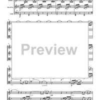 Wedding Album 3 for String Trio - Score
