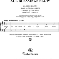 Praise God, from Whom All Blessings Flow