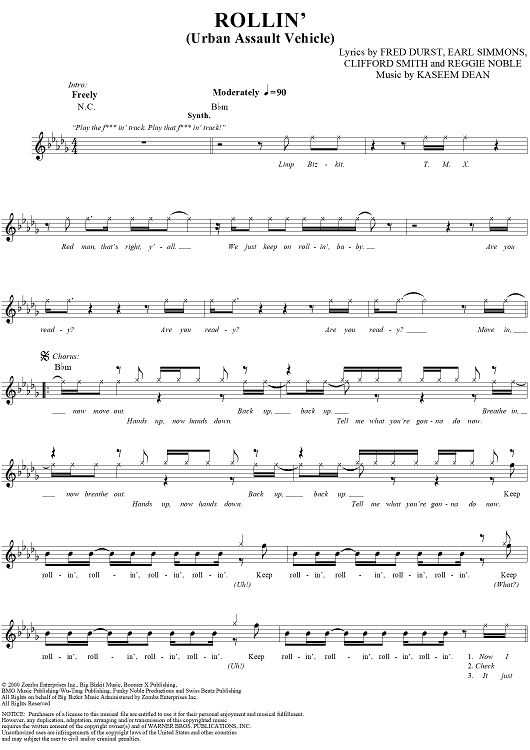 Rollin' (Urban Assault Vehicle)