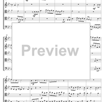 Ricercar del sesto tuono - Score