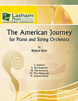 The American Journey - for Piano and String Orchestra - Drum Set (opt.)