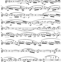 Suite, Op. 34, No. 1 for Flute and Piano - Flute