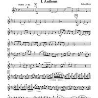 The American Journey for Piano Quintet - Violin 1
