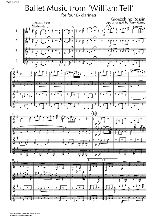 Ballet Music from William Tell