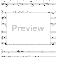 Violin Sonata in E Minor, K60 - Piano Score