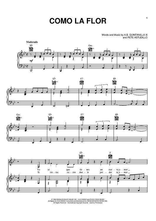 Como La Flor