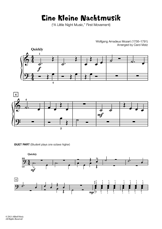 Eine Kleine Nachtmusic