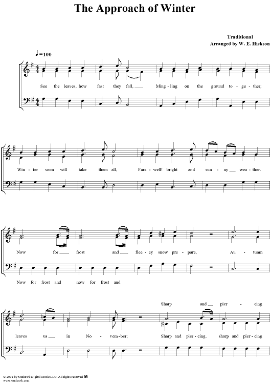 Approach of Winter, The