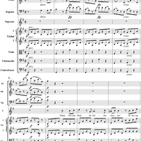 "Nehmt meinen Dank, ihr holden Gönner!", aria, K383 - Full Score