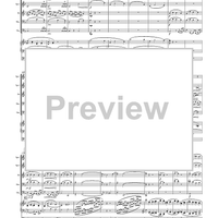 Concerto No. 1 for Organ and Brass Quintet - Score