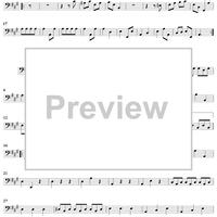 Introduzzione à Tre - Cello/Bass