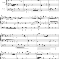 Sonata da Chiesa No. 8 in A Major, K241b (K225) - Full Score