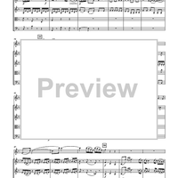 Concerto for Oboe in C Major, K. 314 for Oboe and String Quartet - Score