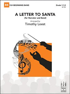 A Letter to Santa (for Narrator and Band) - Score