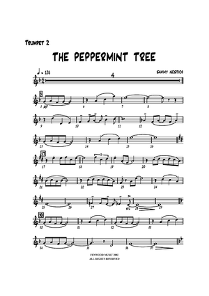 Peppermint Tree - Trumpet 2