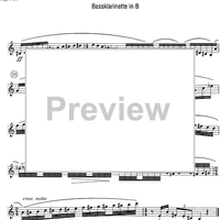 Divertimento No. 2 Op.93 - B-flat Bass Clarinet