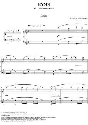 Third Suite, No. 3: Hymn