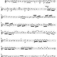 Concerto grosso No. 5 in B-flat major,  Op. 6, No. 5 - Violin 1