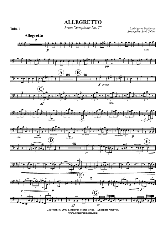 Allegretto - Tuba 1