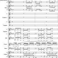 Fecit potentiam (Chorus), No. 7 from "Magnificat in D Major" - Full Score