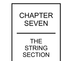 Chapter 7: The String Section