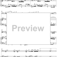 Sonata No. 2 in D Major, Movement 2 - Piano Score