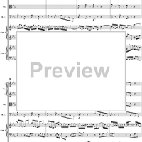 Double Clavier Concerto No. 3 in C Minor, Movement 1   (BWV 1062) - Score