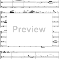 Oboe Quartet, K370, Movement 3 - Score
