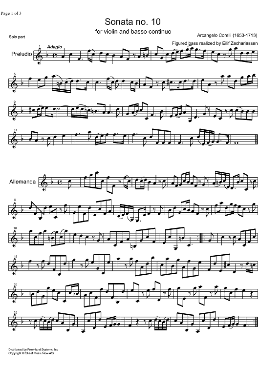 Sonata No.10 - Violin