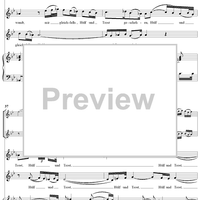 "Du wahrer Gott und Davids Sohn", Duet, No. 1 from Cantata No. 23: "Du wahrer Gott und Davids Sohn" - Piano Score