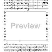 Concerto for Oboe in C Major, K. 314 for Oboe and String Quartet - Score