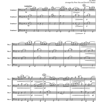 Arioso From "Cantata No. 156" - Score